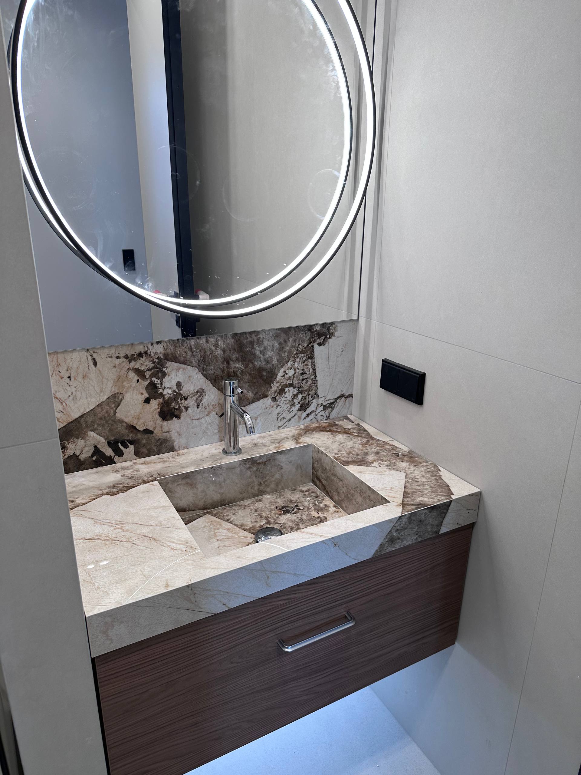 Раковина из керамогранита Granite